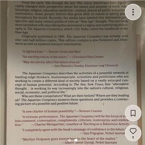 The Aquarian conspiracy